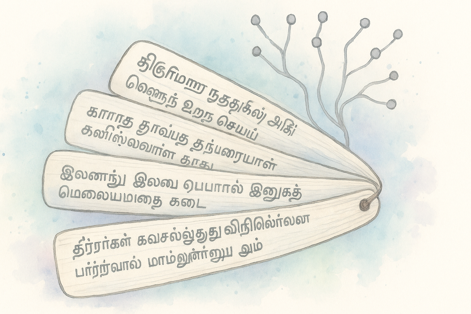 Connecting Tirukural With AI